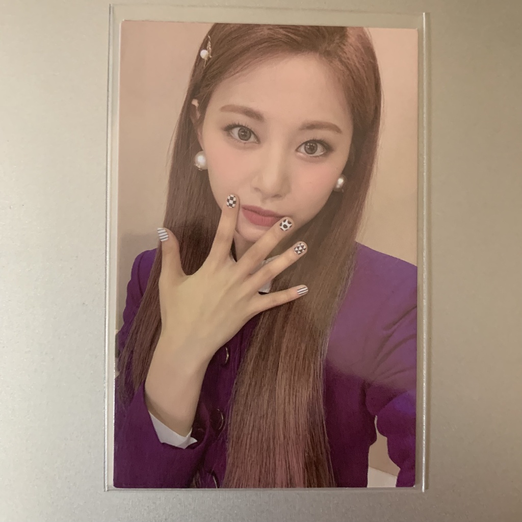 Card Hình TWICE Tzuyu Album Eyes Wide Open Hàng Chính Hãng