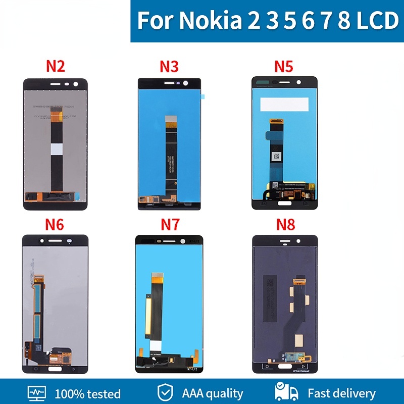 Màn Hình Cảm Ứng LCD Thay Thế Cho Nokia 2 3 5 6 7 8 N2 N3 N5 N6 N7 N8