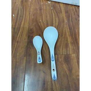 Thìa canh sứ muỗng canh sứ bát tràng cao cấp