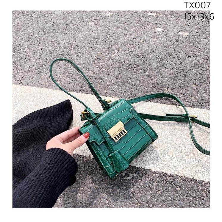 XẢ KHO Túi Da Vân Rắn Hàng QC