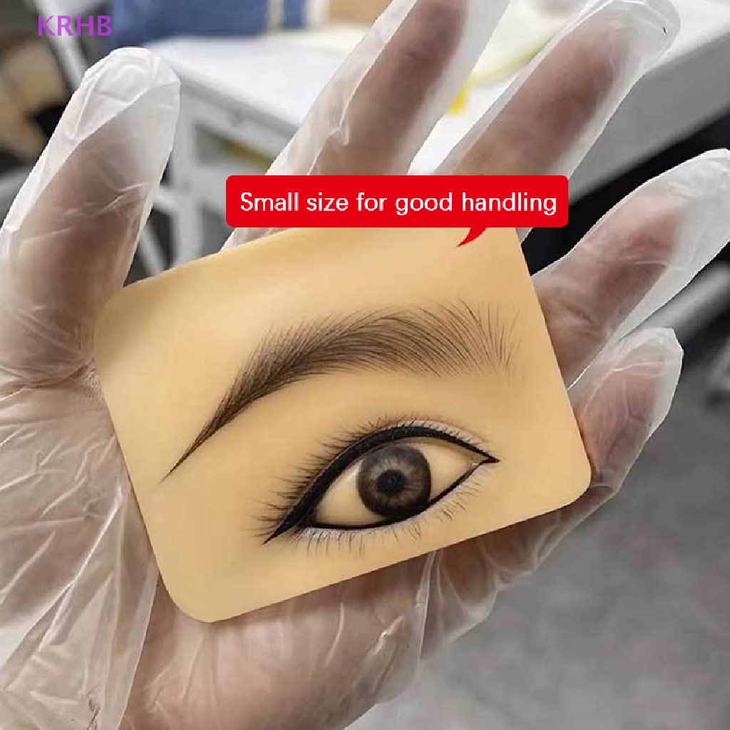 1 Cặp Đệm Da Silicone Thực Hành Xăm Hình 3D