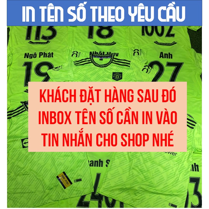 Áo bóng đá Argentina Messi 3 sao, Quần áo bóng đá in tên số theo yêu cầu