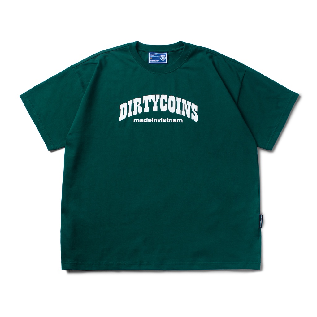 [Mã FADEP0610 giảm 10K đơn 99K] Áo Thun DirtyCoins University Logo T-shirt