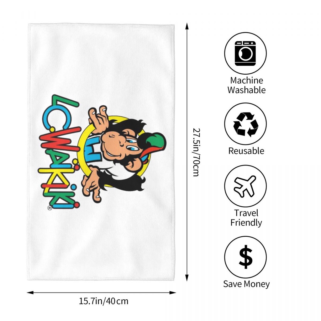 LC WAIKIKI (1) Khăn thấm Khăn vuông Khăn mặt hình thành Khăn tắm Khăn tắm Chạy bộ Thể dục Khăn tập Y