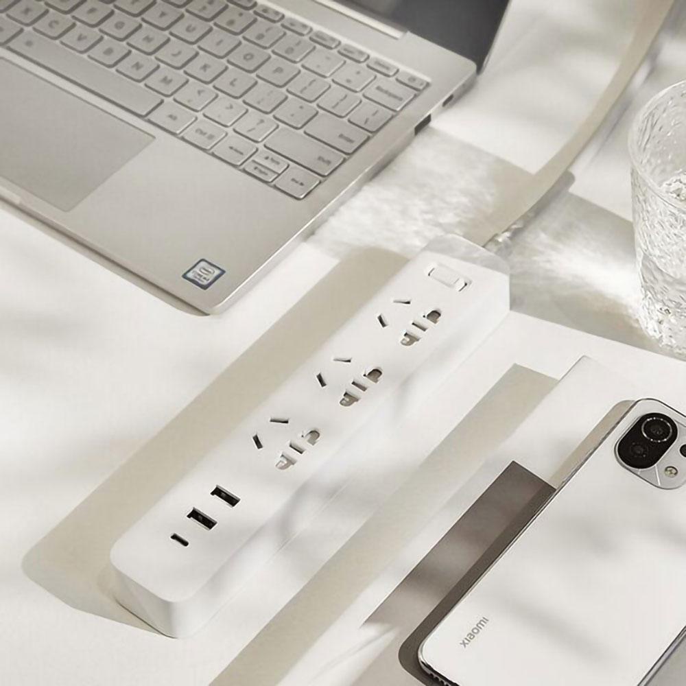 Ổ cắm tích hợp sạc nhanh 20w 2A1C Xiaomi XMCXB05QM BHR5094CN Power Strip - Shop  MI Ecosystem Authorized