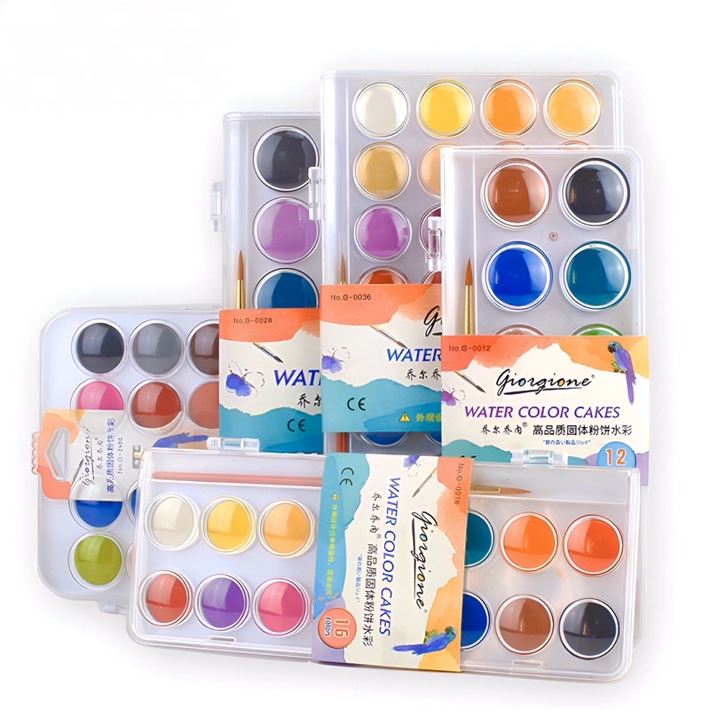 Màu nước Giorgione 12/16/24/36 màu