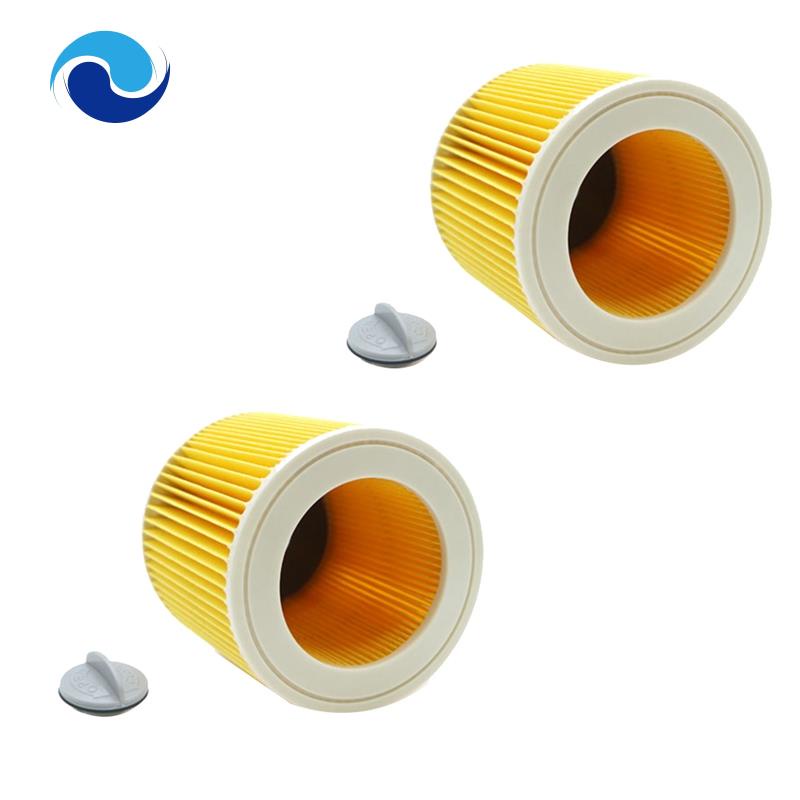 Set 2 Bộ Lọc HEPA WD2250 WD3.200 MV2 MV3 WD3 Chuyên Dụng Cho Máy Hút Bụi