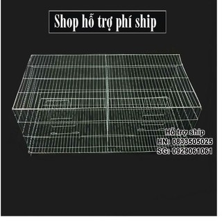 Hỗ trợ Ship- Chuồng, lồng nuôi chim bồ câu 2 size (Thích hợp Bồ câu pháp và bồ câu ta)