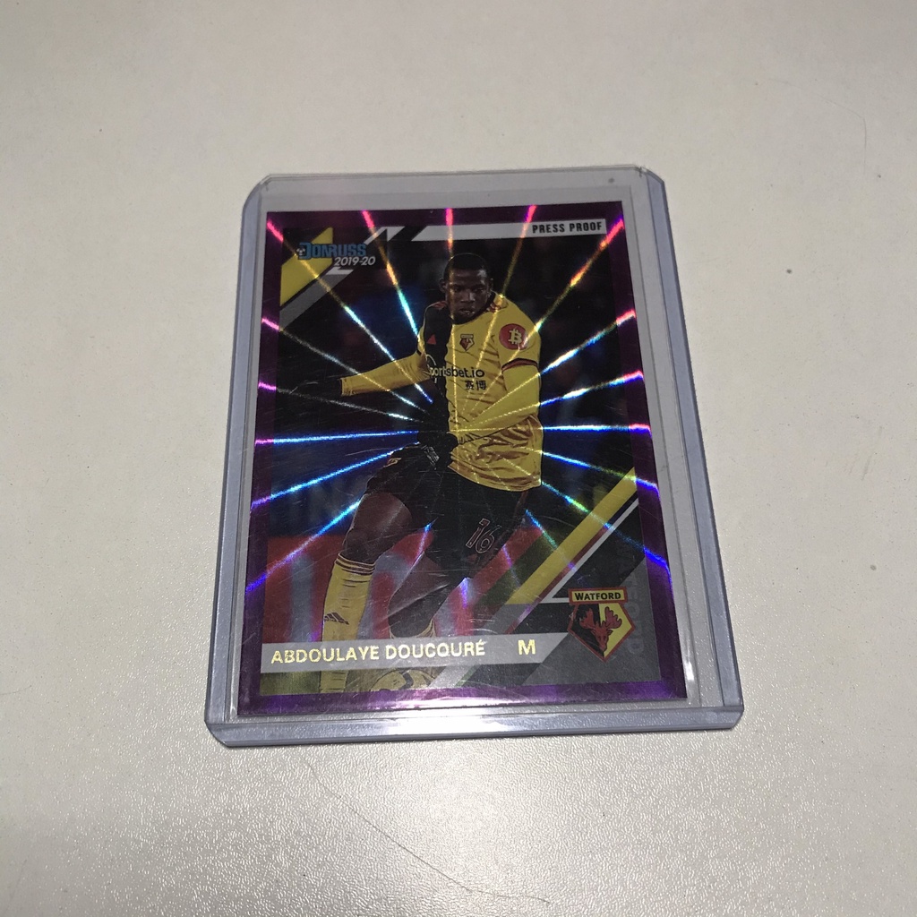 Thẻ cầu thủ Abdoulaye Doucouré 2019-20 Press Proof Donruss Watford Panini Premier League
