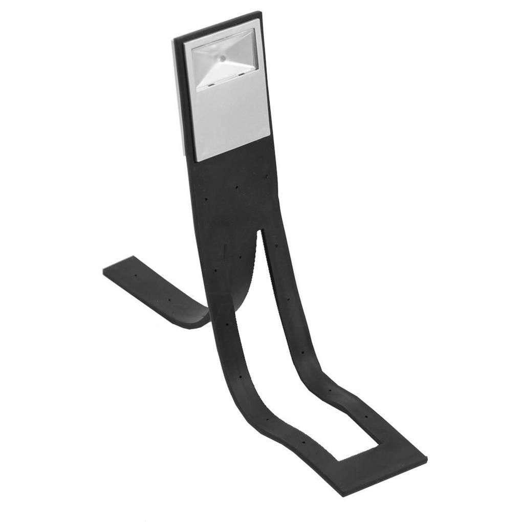 Đèn LED Đọc Sách Bằng Nhựa Màu Đen Thiết Kế Gấp Gọn Linh Hoạt Tiện Dụng