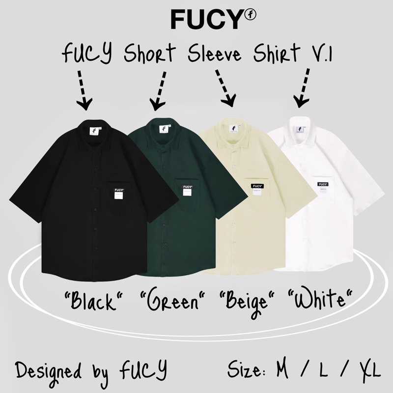Áo sơ mi basic tay lở form rộng nam nữ đều mặc được Short Sleeve Shirt V1 Local brand