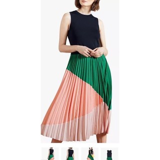 Đầm midi Ted Baker  dập ly size 1,2