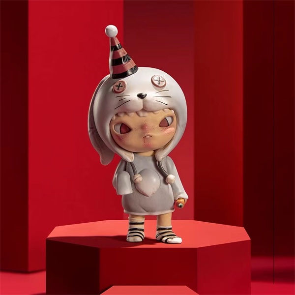 ★Đồ Chơi HGTOYS Hg Hg HGTOYS★   POPMART three two one Đồ Chơi Hộp Quà Tặng Đồ Chơi Gọn Gàng Năm Mới Của Trung