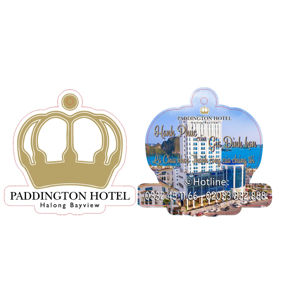 Móc khóa nhà nghỉ , khách sạn , in logo thương hiệu , doanh nghiệp , sự kiện, in và thiết kế theo yêu cầu