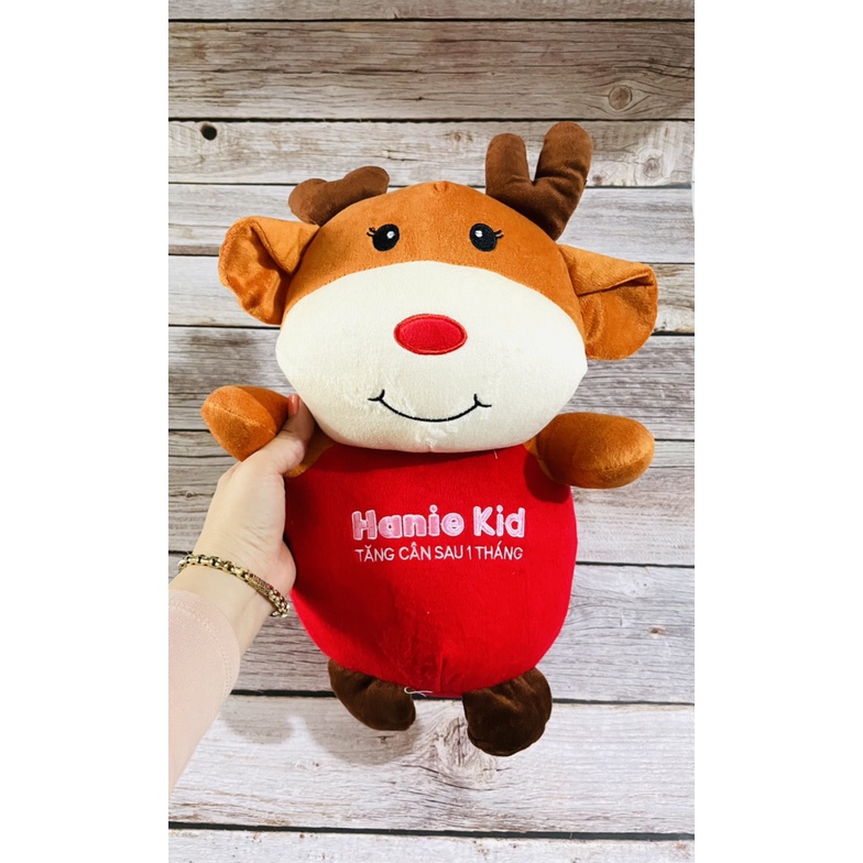 Thú Nhồi Bông Tuần Lộc Siêu Cưng Cho Bé hkm Hanie Kid - Gấu Bông Tuần Lộc