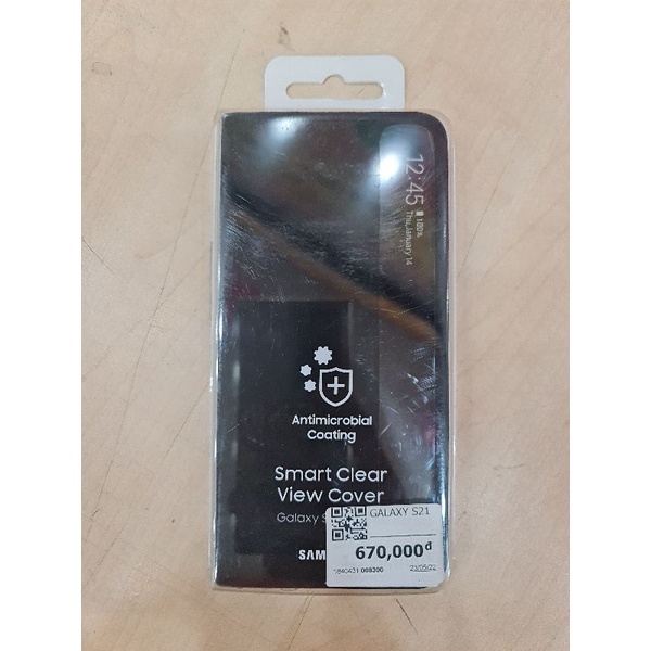 Bao da Clear View S21 ultra . S21+. S21 chính hãng samsung