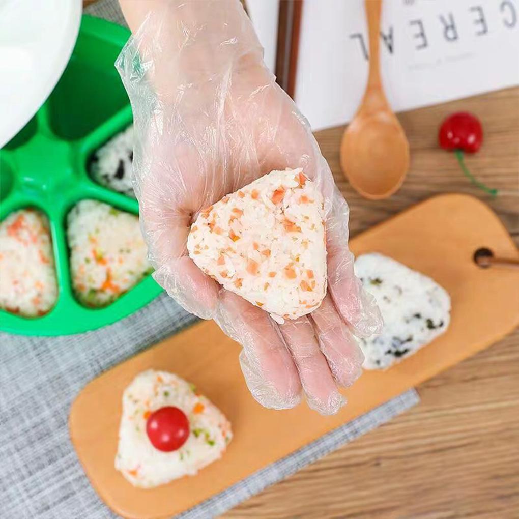 Khuôn Làm Cơm Cuộn 6 Ngăn 6 Trong 1 Hình Tam Giác Tiện Dụng