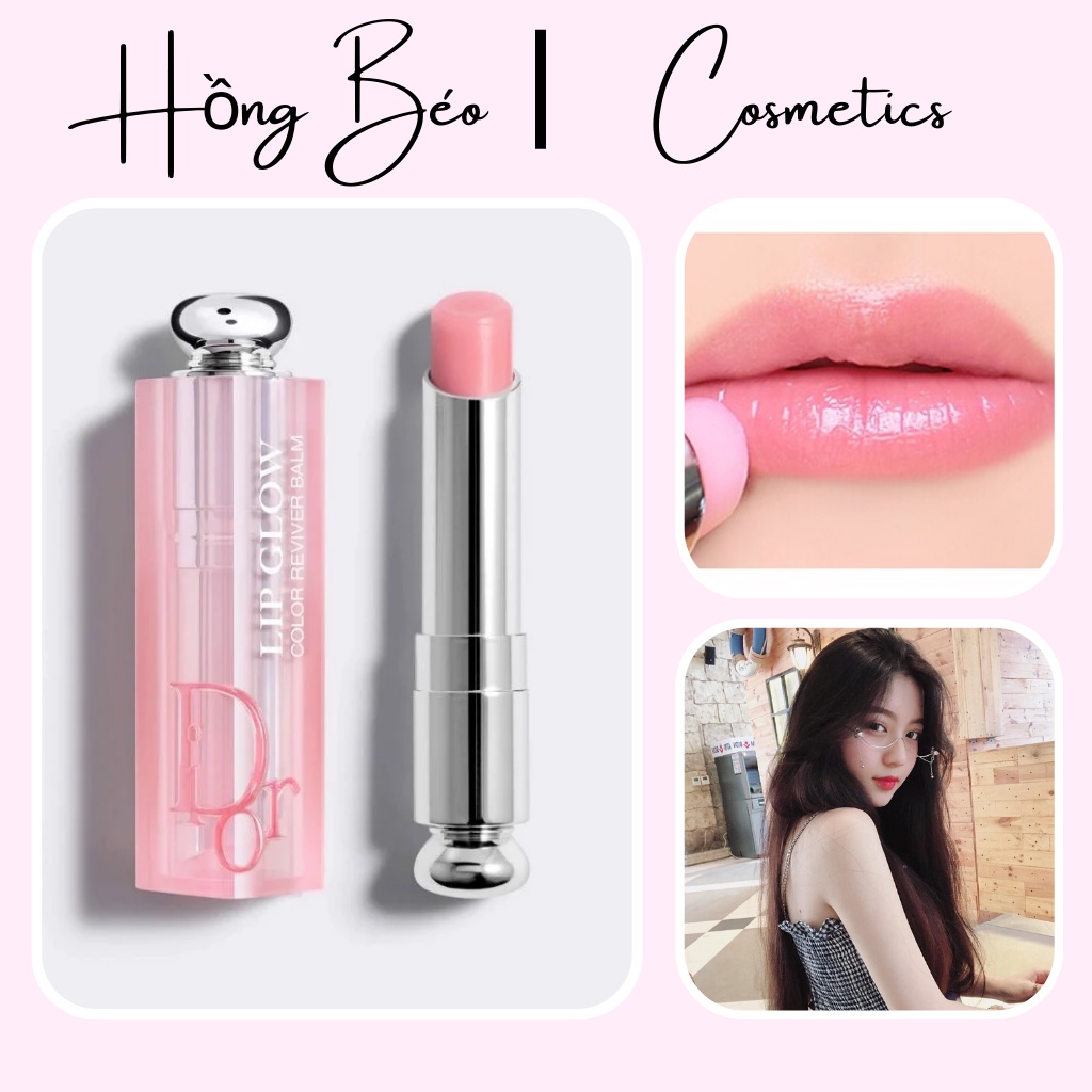 Son Dưỡng Dior 2021 Addict Lip Glow 3.2g 6 Màu vô cùng sang chảnh mịn môi
