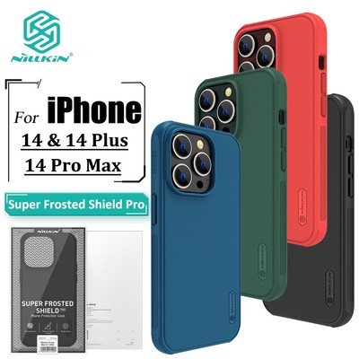 Nillkin Super Frosted Shield Pro Dành Cho iPhone 14 Pro Max / 14 Ốp điện thoại Siêu Mỏng Matte TPU + PC Chống Vân Tay Chống Sốc Ốp điện thoại