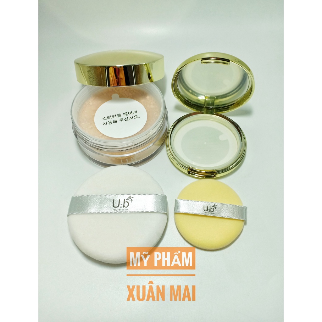 Phấn Phủ Bột Hút Dầu U2B Che Khuyết Điểm Không Làm Tắc Nghẽn Lỗ Chân Lông Loại Bỏ Chất Dầu Nhờn