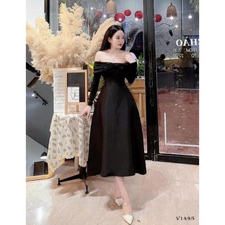 ĐẦM TRỄ VAI TAY DÀI BIGSIZE