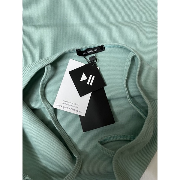 Đầm 2 Dây Xanh Mint Dii Collection