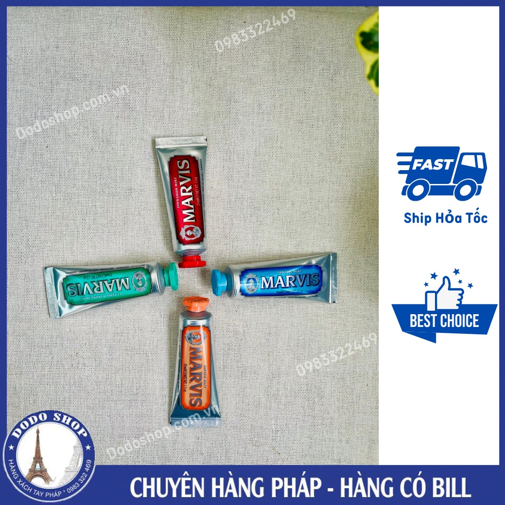 Kem đánh răng cao cấp Marvis 25ml, hàng có bill - Dodoshop.com.vn