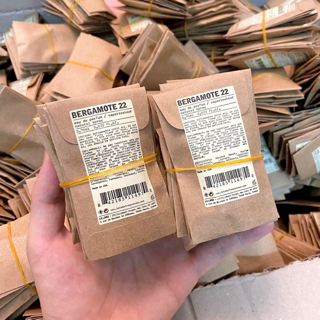 Mẫu thử nước hoa Le Labo đủ mùi