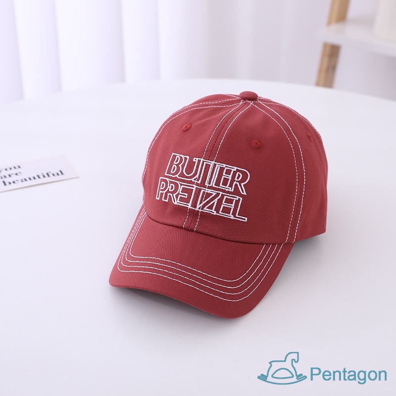 Mũ Lưỡi Trai Chống Nắng Mùa Hè In Chữ / Vịt Dễ Thương Có Thể Điều Chỉnh Cho Bé