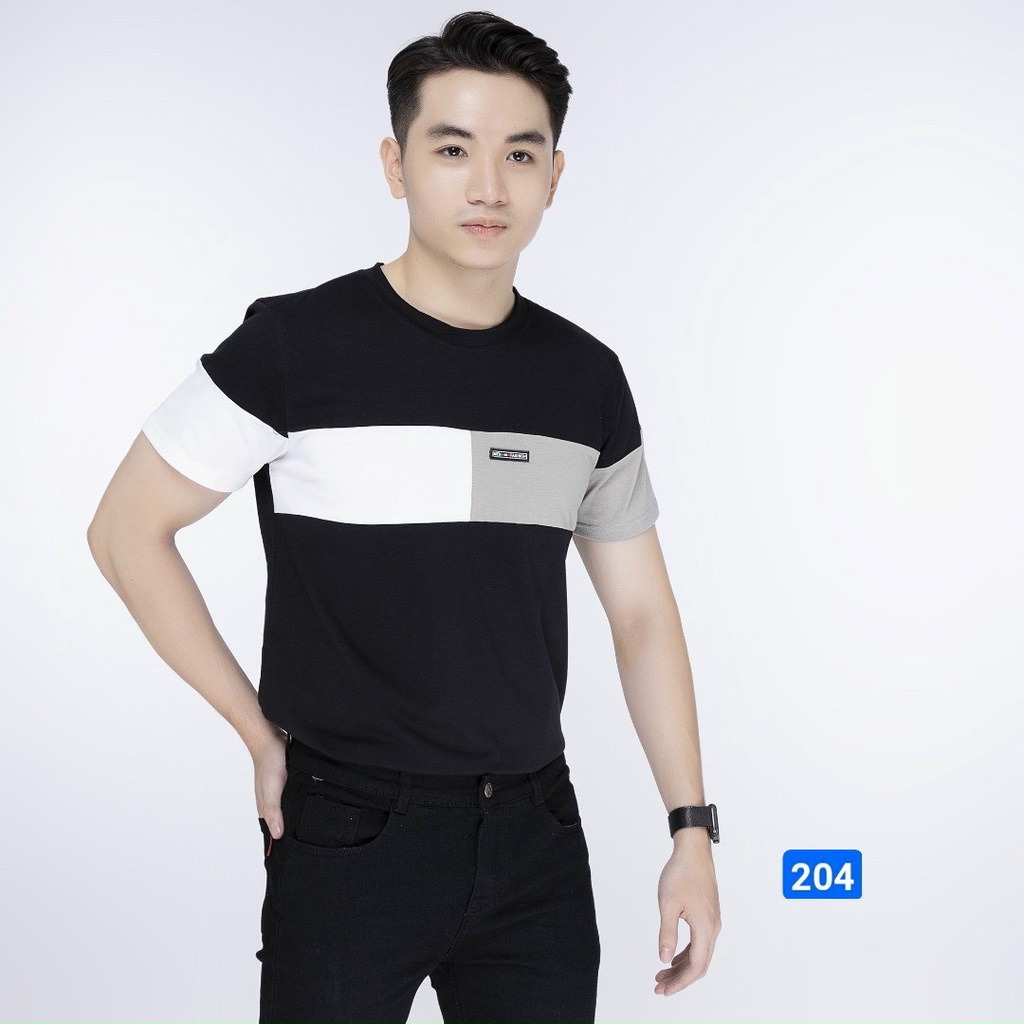 Áo Thun Nam, Áo Phông Nam, Dáng Ôm Body, Không Nhăn, Không xù Hit Hót Thời Trang Cao Cấp tp_shop_87 ms7004