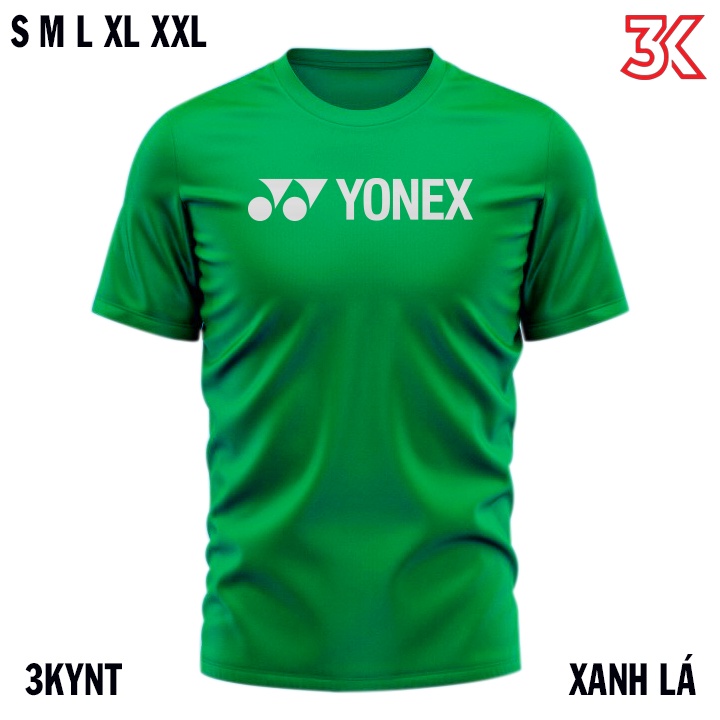 Áo cầu lông yonex mẩu training thun lạnh 4 chiều S-XXL
