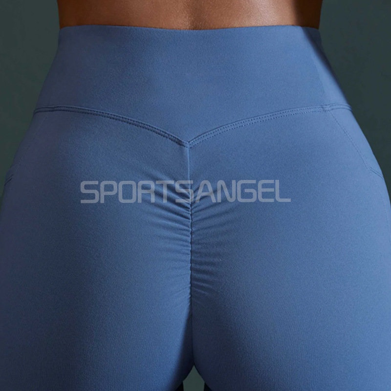 Quần Short Thể Thao Nữ Lưng Cao Có Túi