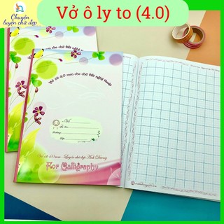 Vở ôli 4mm I Vở luyện chữ đẹp Ánh Dương