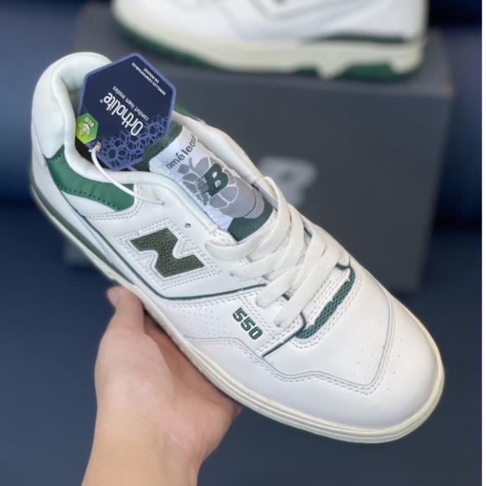 Giày thể thao Newbalance CRT 550 Xanh Lá, Giày Sneaker NB 550 SC