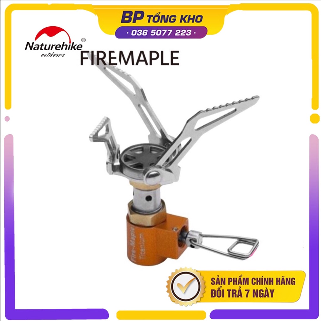 Bếp Gas Dã Ngoại Điều Áp Mini Fire Maple FMS-300T Titanium
