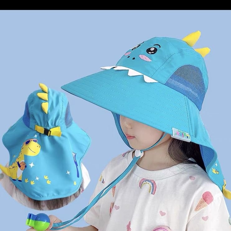 Nón Tai Bèo Vành Rộng Thoáng Khí Thời Trang Mùa Hè Dành Cho Trẻ