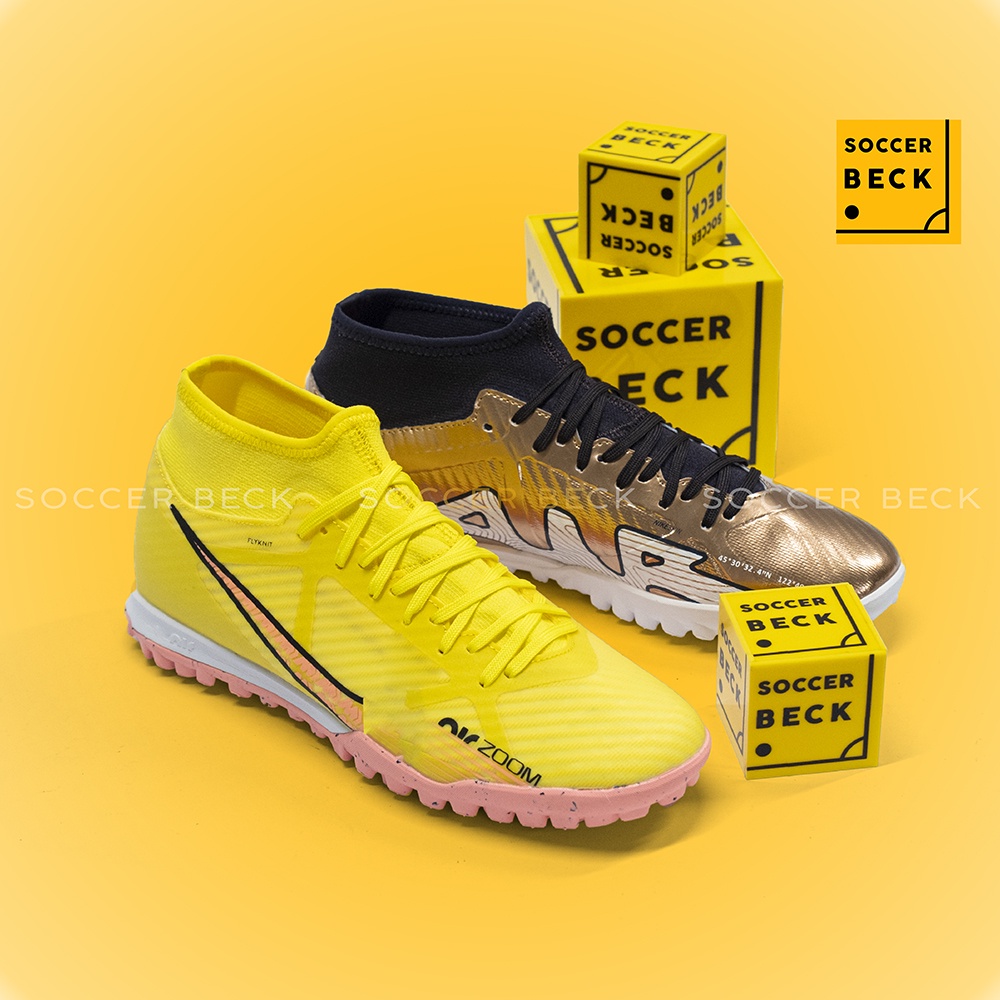 Giày Bóng Đá Sân Cỏ Nhân Tạo Mercurial Superfly 9 Academy Cổ Cao TF Các Màu