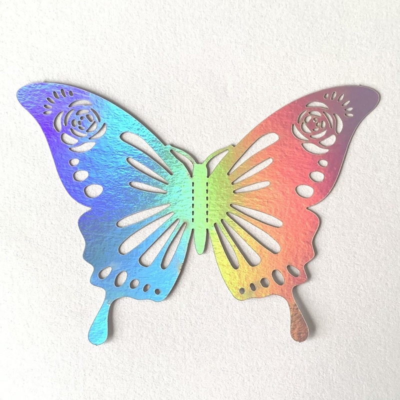 Bộ 12 Miếng Dán Tường Hình Bướm 3D DIY Trang Trí Nhà Cửa