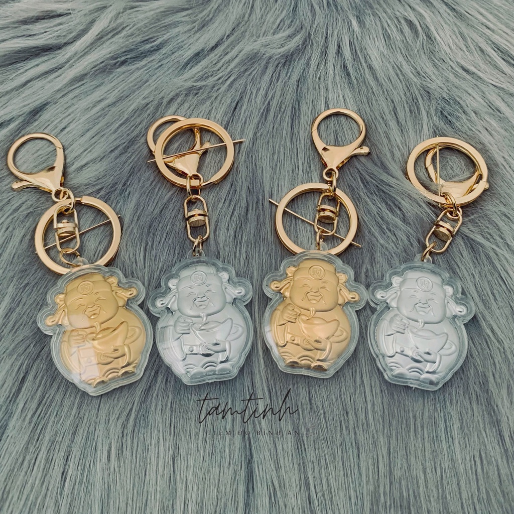 Móc khóa, túi tiền thần tài mang lại may mắn, tiền tài năm 2023