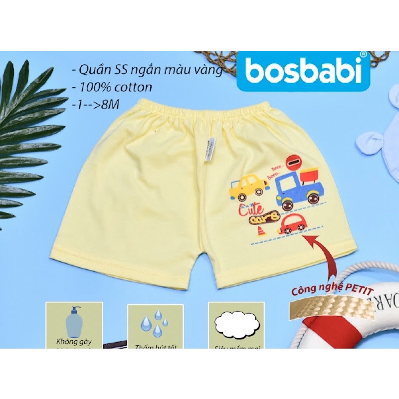 SET 5 QUẦN ĐÙI BOSBABI CHO BÉ TỪ 1-8