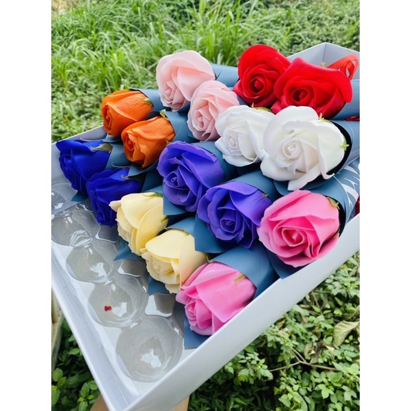 Hoa hồng sáp thơm 1 bông