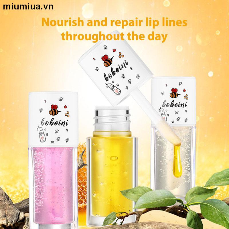 Miumiua🔮Son dưỡng môi BOBEINI chiết xuất mật ong/đào/sữa mật ong dưỡng ẩm chống nứt nẻ
