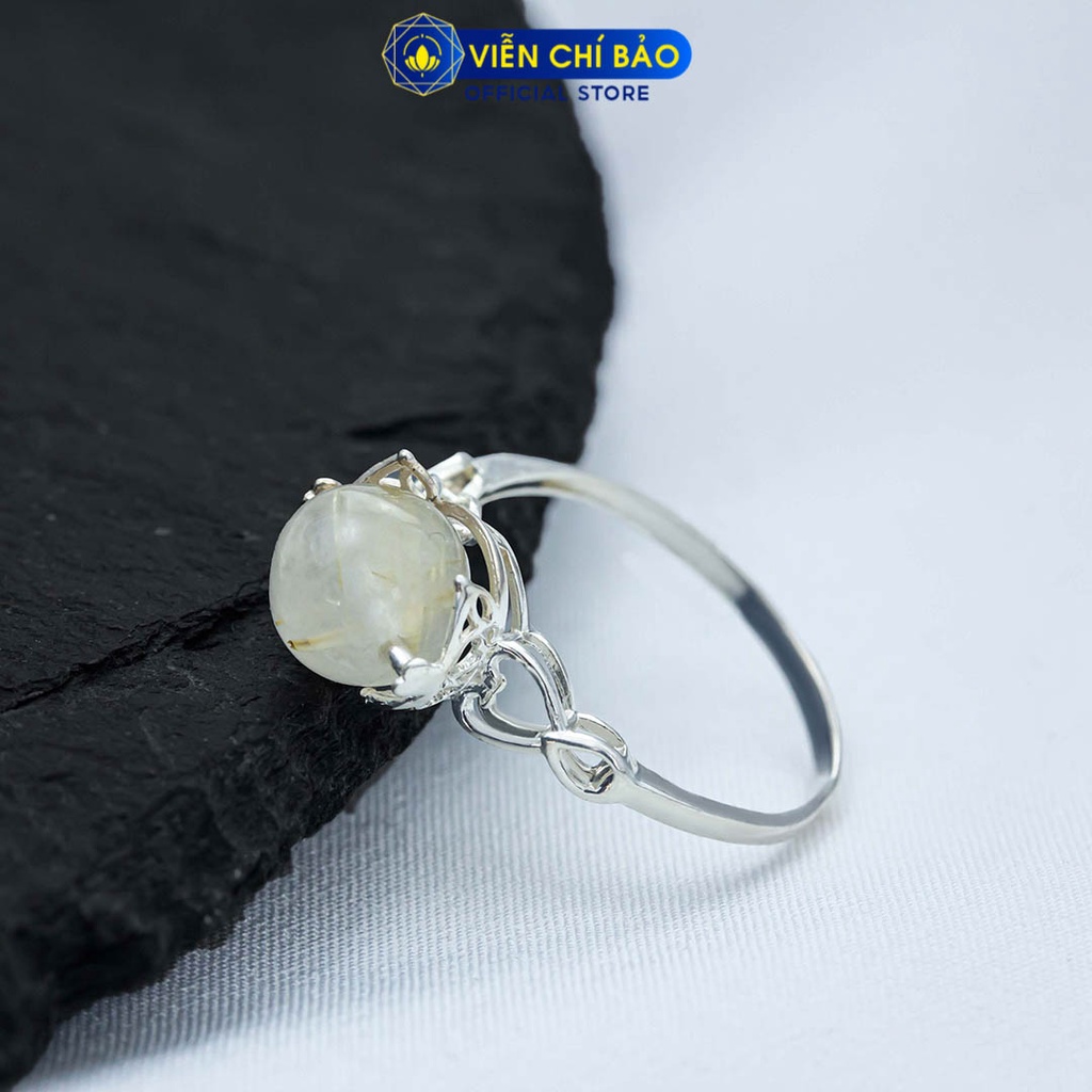 Nhẫn mix đá nhiều màu chất liệu bạc 925 thời trang phụ kiện trang sức nữ Viễn Chí Bảo N400651