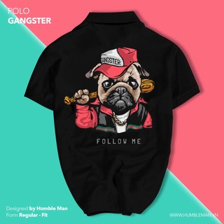 Áo Polo Gangster vải cá sấu Cotton xuất xịn, chuẩn form, trẻ trung - thanh lịch - Humble Man
