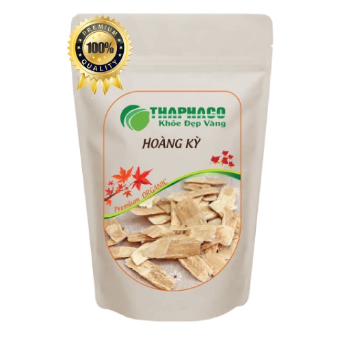 Hoàng Kỳ Khô - Nguyên Liệu Sạch - Xanh - 100% Thiên Nhiên - 100g Thaphaco