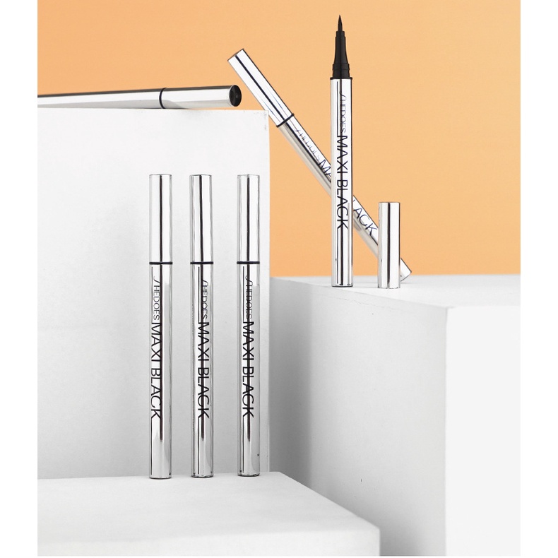 1 Bút Kẻ Mắt WEANIA Màu Đen Mượt Mà Chống Nước Chống Mồ Hôi Nhanh Khô Không Nhòe