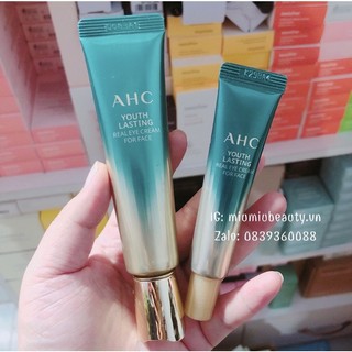 Kem Dưỡng Mắt AHC Youth Lasting/Time rewind/Angeless Real Eye Cream For Face
