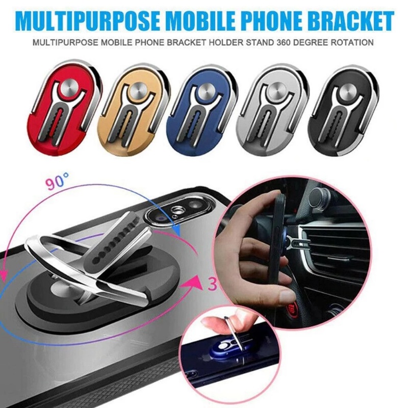 Giá Đỡ Điện Thoại Xoay 360 Độ Gắn Lỗ Thông Gió Xe Hơi Tiện Dụng