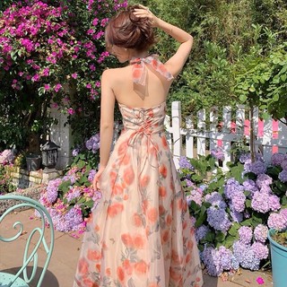 Maxi hoa cột cổ