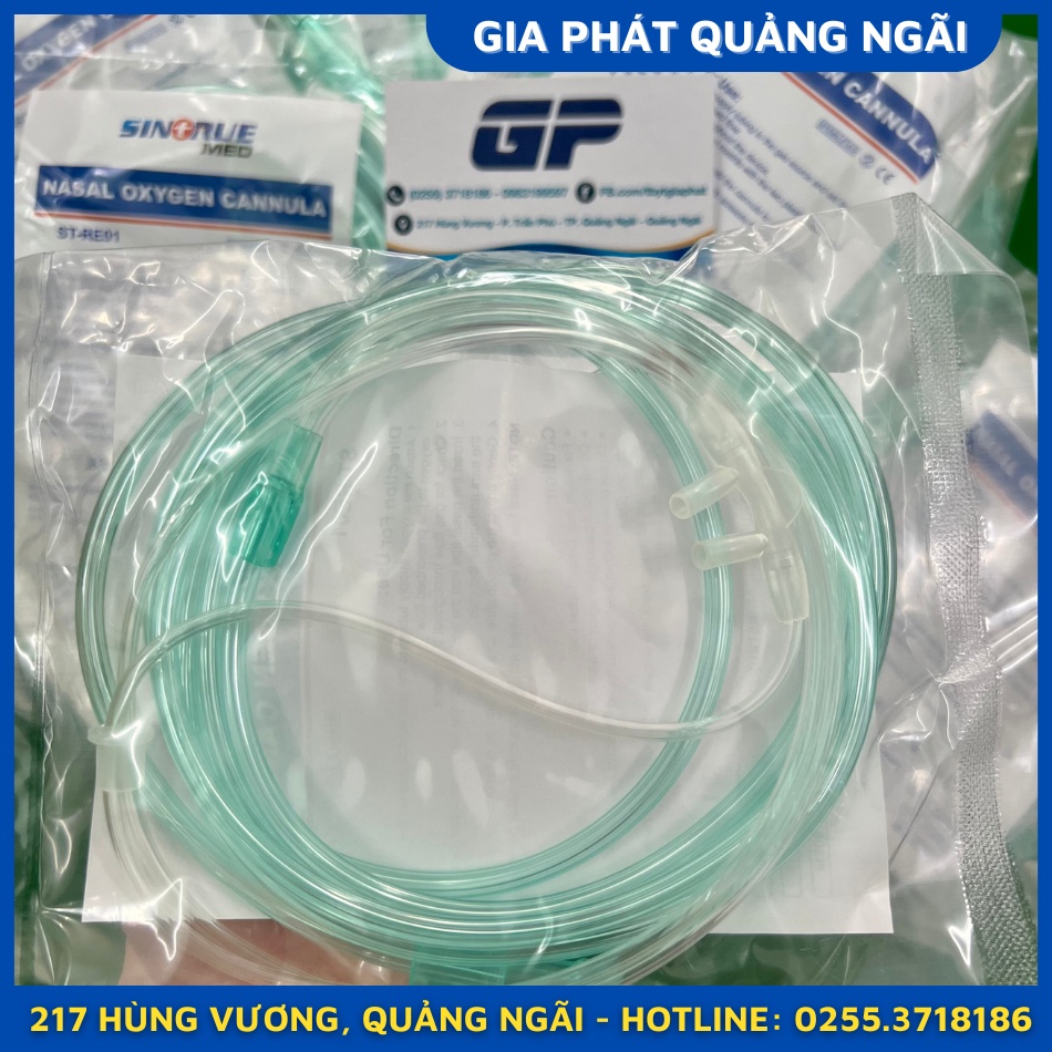 DÂY THỞ OXY 2 NHÁNH GỌNG KÍNH NGƯỜI LỚN ĐÃ TIỆT TRÙNG